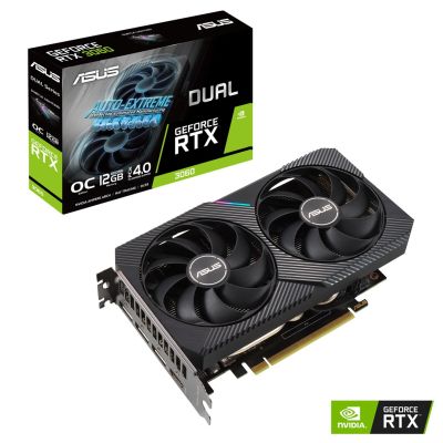 14. Grafikkarte Asus Dual RTX 3060 V2 OC
