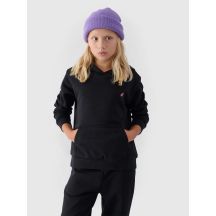 Mädchen-Sweatshirt mit Kapuze, offen, 4F Junior 4FJWMM00TSWSF1316-20S
