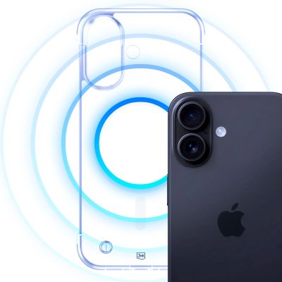 3. 3mk Just20g MagCase für iPhone 16 Plus - transparent