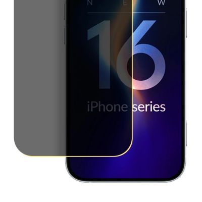 3mk Silky Matt Privacy Sichtschutzfolie für iPhone 16 Pro Max