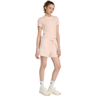 6. adidas Essentials 3-Streifen Slim Baby T-Shirt, Pastellrosa KD2343