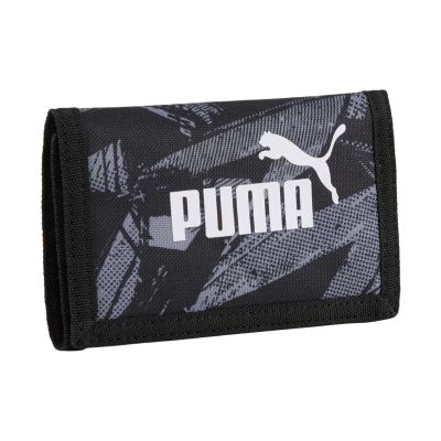 Puma Phase AOP Geldbörse Schwarz und Grau 54758 05