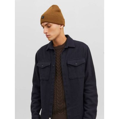 4. Jack & Jones Jacdna Beanie Noos M 12092815 Braun