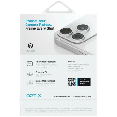 8. Uniq Optix Aeroshield Kameramodulschutz für iPhone 17 Pro Max