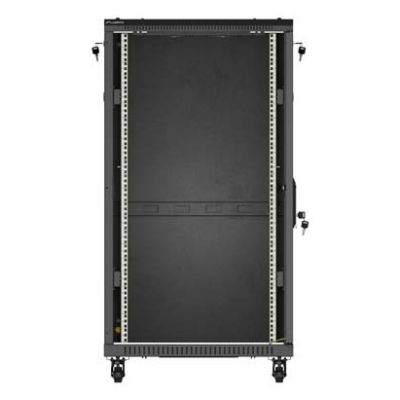 8. Lanberg FF01-6222-12B 22U Rack, freistehend, schwarz