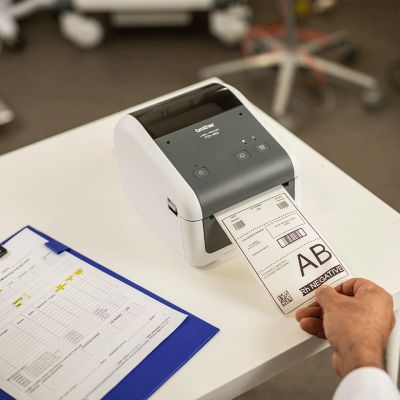 2. Brother TD-4410D Thermodirekt-Etikettendrucker, 203 x 203 dpi, 203 mm/s, kabelgebunden