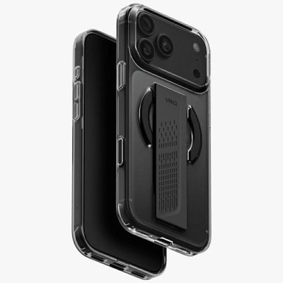 Uniq Heldro Air Magclick Ladehülle für iPhone 18 Pro Max / 17 Pro Max – Schwarz