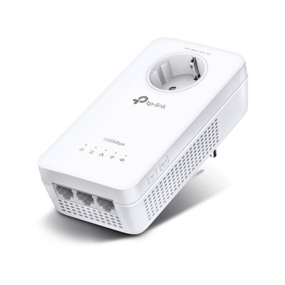 TP-Link TL-WPA8631P Netzwerkadapter für Powerline 300 Mbit/s Kabelgebundenes LAN Wi-Fi Weiß 1 Stück.