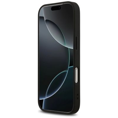 5. Guess 4G MagSafe-Hülle mit Printstreifen für iPhone 17 Pro – Schwarz