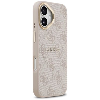 4. Guess 4G PU Classic Logo MagSafe Hülle für iPhone 17 - Pink