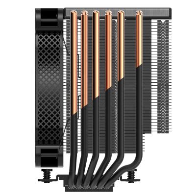 3. Jonsbo HX6250 Prozessorkühler 14 cm Schwarz 1 Stück.