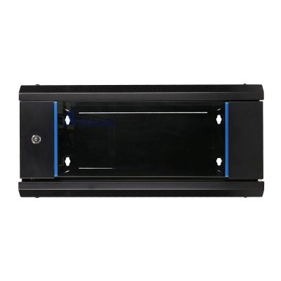 6. Extralink 4U 600x600 Schwarzer Wand-Rackschrank