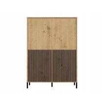 KAMARO 4DK SLIM/GŁ ARTISAN VITRINE KPL