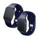 10. 3mk Silikon- Watch für Apple Watch 38/40/41 mm – Blau