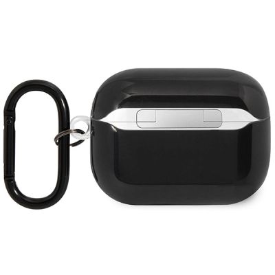 2. BMW BMAP22SWTK AirPods Pro Cover Schwarz/Schwarz Mehrfarbige Linien