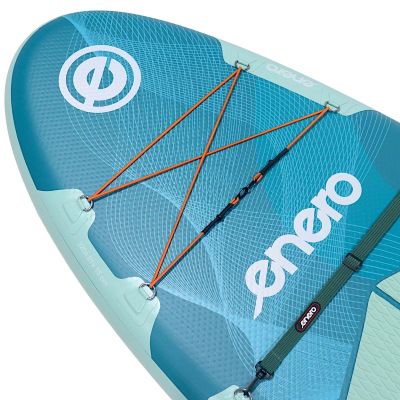 3. SET - 150 kg aufblasbares SUP-Board ENERO 320x81x15 cm
