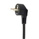 12. GEMBIRD Rack-Stromverteilerleiste (PDU) mit 9 FR-Steckdosen, 1 HE, 16 A, FR-Stecker, 2 m