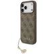 Guess 4G Charms Collection MagSafe Hülle für iPhone 17 Pro Max – braun