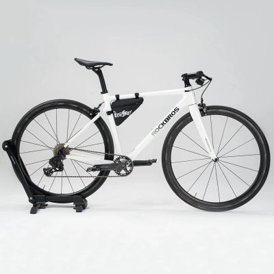 2. Rockbros G001 Flash Journey Dreieck-Rahmentasche 0,8 l - Schwarz