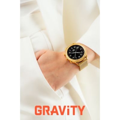 3. Smartwatch Gravity Gold Armband und Armband GT5-2