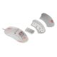13. Genesis Krypton 750 Light 8000 DPI Gaming-Maus PAW3333 RGB Weiße Gaming-Maus