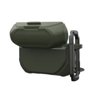 5. UAG Monarch – Schutzhülle für AirPods Pro 3 (oliv/silber)