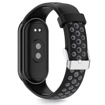 2. Tech-Protect IconBand Air Strap für Xiaomi Smart Band 8 / 9 / 10 / NFC - Schwarz und Grau