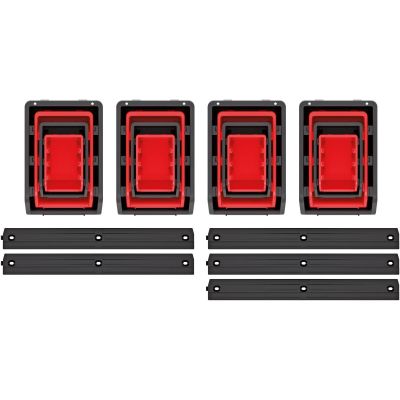 14. KISTENBERG Werkstatt-Container-Set, 16-teilig