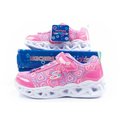 19. Skechers S Lighs-Heart bequeme LED-Sportschuhe für Mädchen