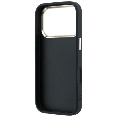 7. Guess 4G & Big Strass Logo Hülle für iPhone 17 Pro Max / 18 Pro Max - Schwarz