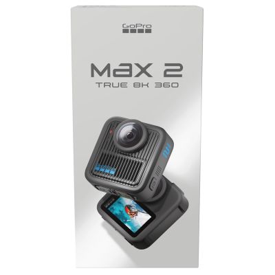 10. GoPro MAX2 Sportkamera, 29,5 MP, 8K Ultra HD, 25,4/2,3 mm (1/2,3") Objektiv, WLAN, 195 g