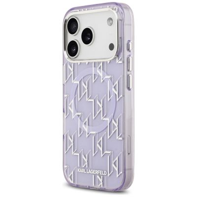 2. Karl Lagerfeld IML KL Monogram MagSafe Case für iPhone 17 Pro Max - Lila