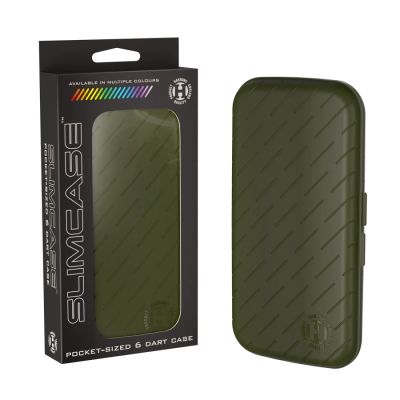 Harrows Slimcase 6 Grünes Dart-Etui