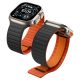 Spigen Athlex Air M Armband für Apple Watch 44/45/46/49 mm – Schwarz und Orange