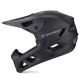 2. Wozinsky Integralhelm mit abnehmbarem Visier, Größe 57–59 cm – Schwarz