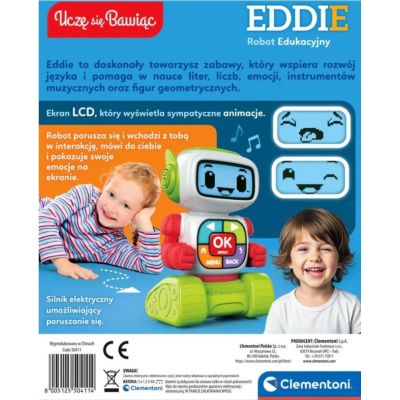 5. Clementoni Bildungsroboter Eddie