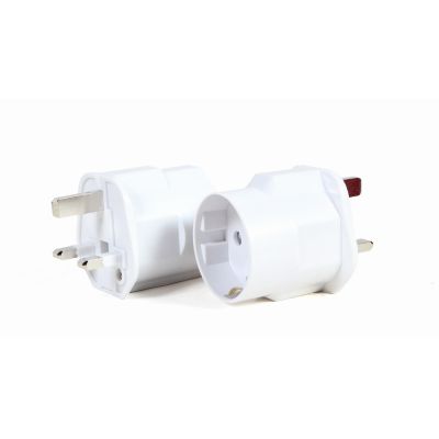 GEMBIRD AC-Adapter – UK auf EU-Schuko 13 A