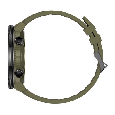 8. Gravity GT21-7 Smartwatch + Schwarzes Silikonarmband