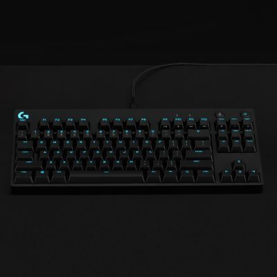 3. Logitech G915 LIGHTSPEED WRLS RGB MECH KB/GL CLICKY Tastatur - CARBON US INTL