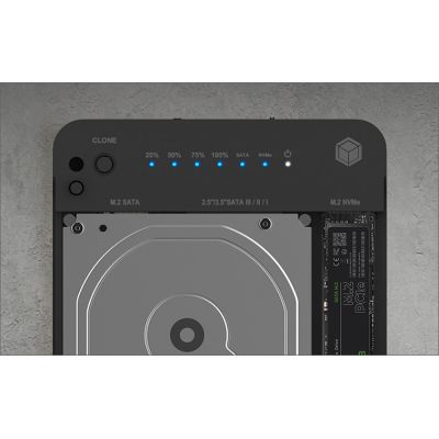 5. ICY BOX IB-2915MSCL-C31 USB 3.2 Gen 2 (3.1 Gen 2) Typ-C Schwarz