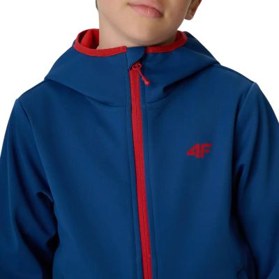 5. Jungen-Softshelljacke 4F M598 dunkelblau 4FJWAW26TSOFM598 30S