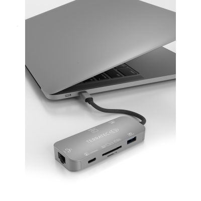 2. TERRATEC CONNECT C8 – Dockingstation – USB-C – HDMI – Gigabit-Ethernet