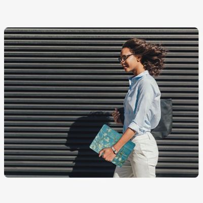 9. TechProtect SmartCase für Samsung Galaxy Tab A9+ / A11+ Plus 11.0 X210 / X215 / X216 / X230 / X235 / X236 – Blau und Weiß