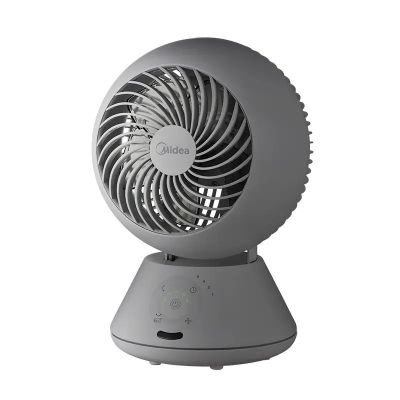 2. Midea Ventilator | MFT302R0BPK | Tischventilator | Dunkelgrau | 3 Geschwindigkeitsstufen | Oszillationen