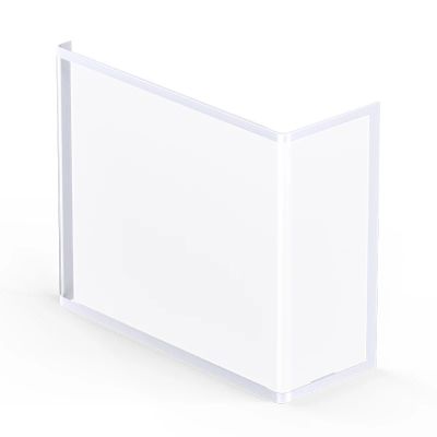 6. Jonsbo TK-4 Gehäuse, Midi-Tower, ATX, gehärtetes Glas – Weiß