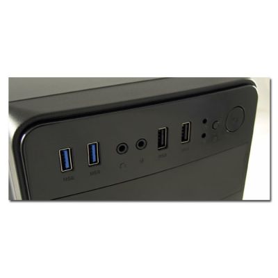 4. LC-Power 2015MB Micro Tower Schwarz