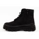 3. Progress Damen-Winterstiefel, gefütterte Schneestiefel im Worker-Stil mit Reißverschluss