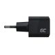 4. GREEN CELL USB-C LADEGERÄT GAN GC POWERGAN 33W PD 3.0 QC 3.0 USB-C SCHWARZ