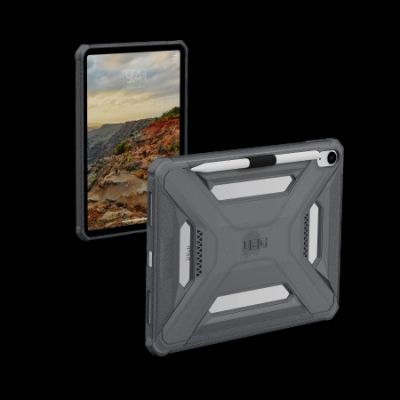 2. UAG Scout LT Hülle mit Apple Pencil Halterung für iPad 10,9" / 11" (A16) - Grau