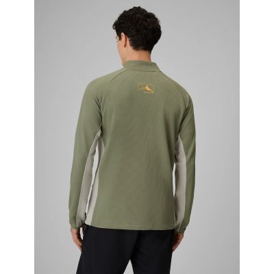2. Herren-Trekking-Sweatshirt ohne Kapuze, reguläre Passform, Größe 4F 4FRSS26TFSWM0984-44S